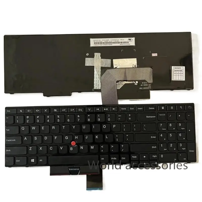 

& 100%New US English For Lenovo ThinkPad E530 E530C E535 E545 Laptop Keyboard #