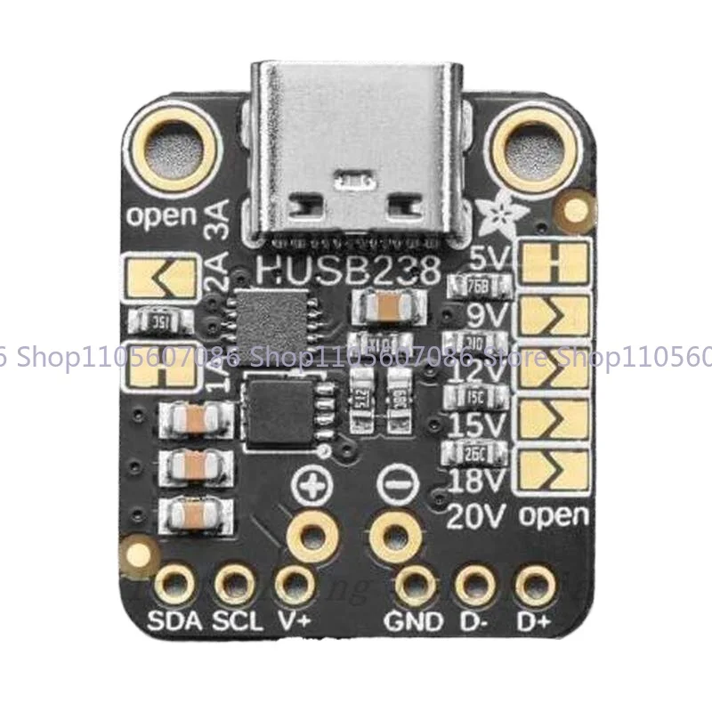 For 5807  USB C I2c HUSB238 PD Power Delivery Dummy