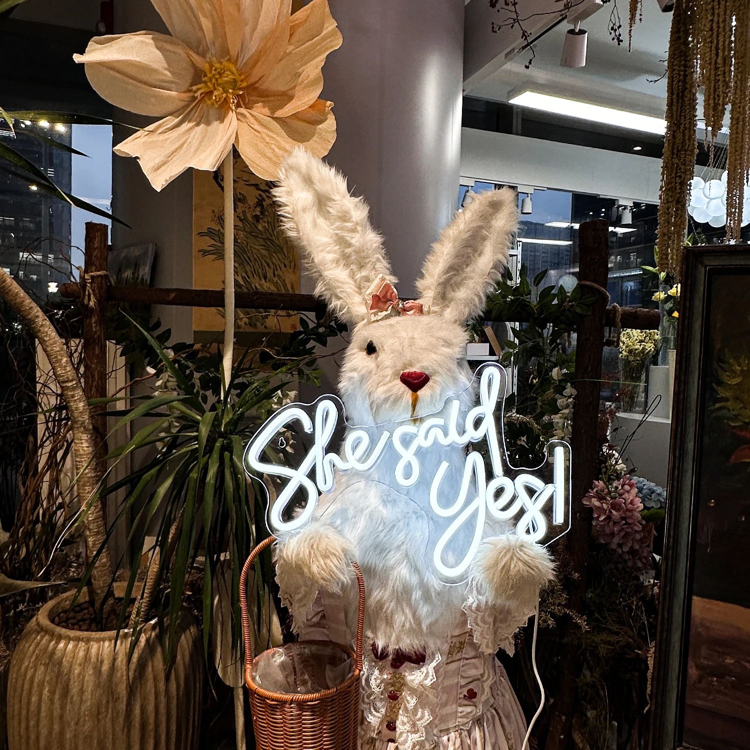 She Said Yes ネオンサイン カスタム ウェディング LED ネオンライト USB パーティー バー ルーム 壁装飾 LED ネオンサイン 結婚背景装飾