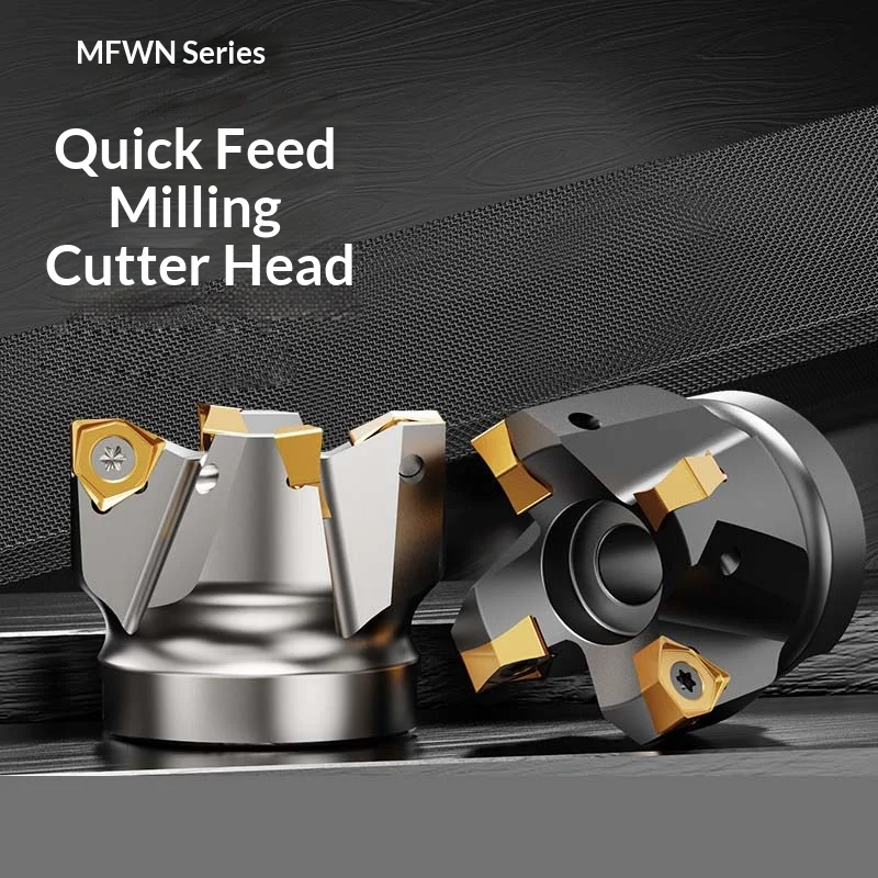 MFWN90 MFWN900 Double-sided Hexagonal Heavy-duty Indexable Milling Cutter Used for Inserting WNMU080608 MFWN900 50-22-4T