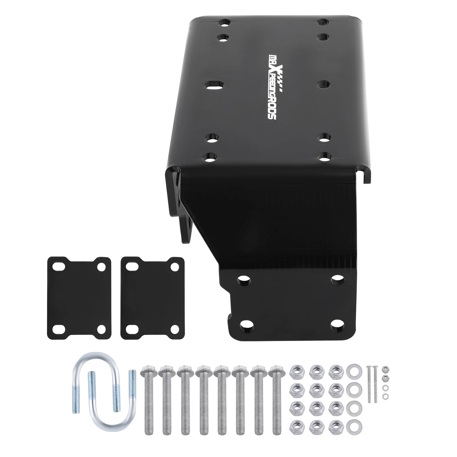 Heavy-Duty Steel UTV Winch Mounting Bracket for 2015-2023 HONDA PIONEER 500 For 2021-2023 HONDA PIONEER 520