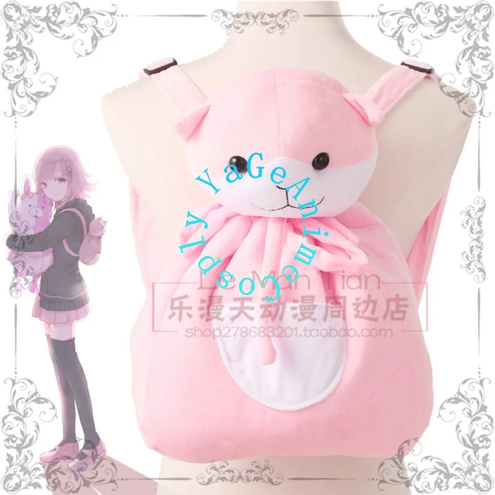 Chiaki Nanami Cosplay Accessories Cat Backpack Prop Airplane Hair Ornament Character Costume Item