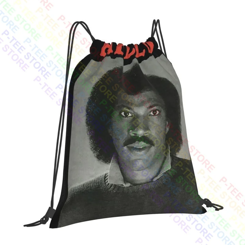 Lionel Richie Hello Photo 1983 01 Drawstring Bags Gym Bag Bookbag Beach Bag Eco Friendly School Sport Bag