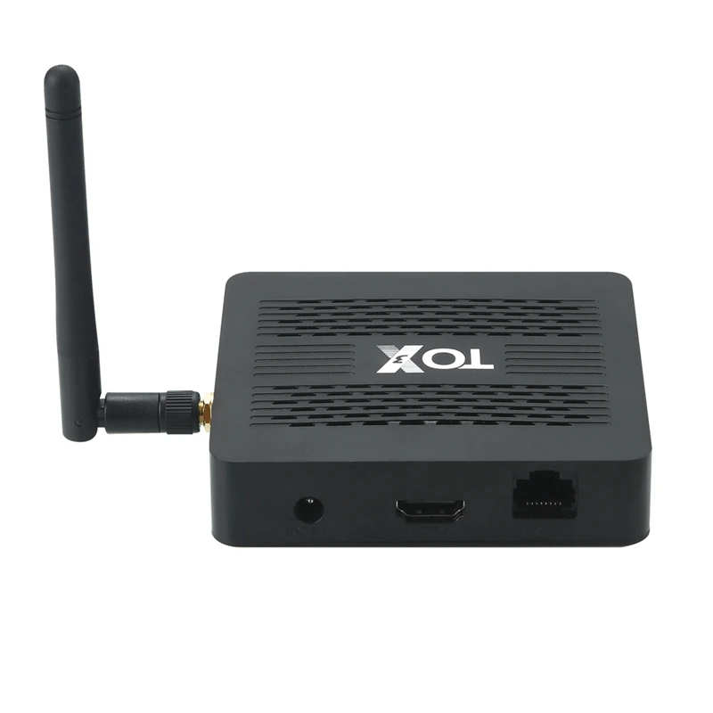 TOX3 Dual Wifi LAN 1000M BT4.1 4K Top Box Amlogic S905X4 4GB 32GB 2.4G/5G EU Plug