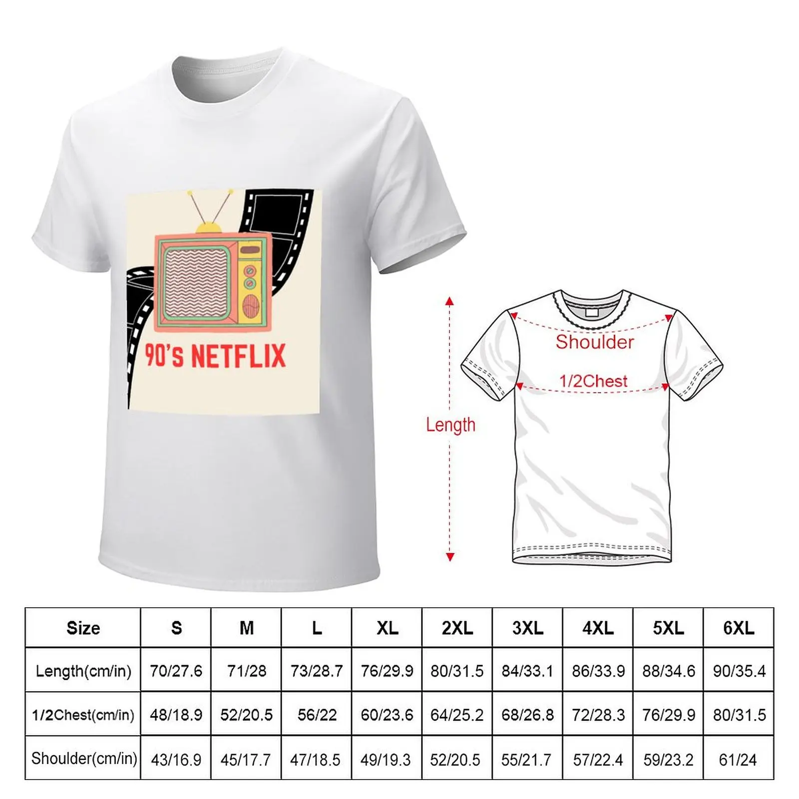 NETFLIX T-shirt vintage quick-drying boys animal print summer clothes T-shirts for men cotton image 2