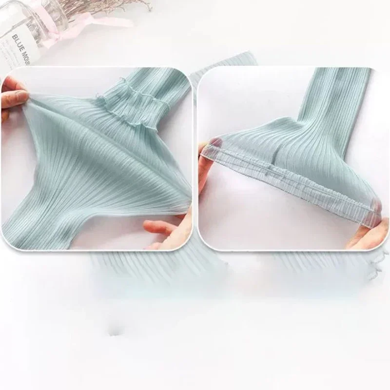 New Summer Long Fingerless Sleeves for Women Sun Protection Lady Thin Lace Mesh Gloves Sunscreen Anti-UV Breathable Arm Sleeves