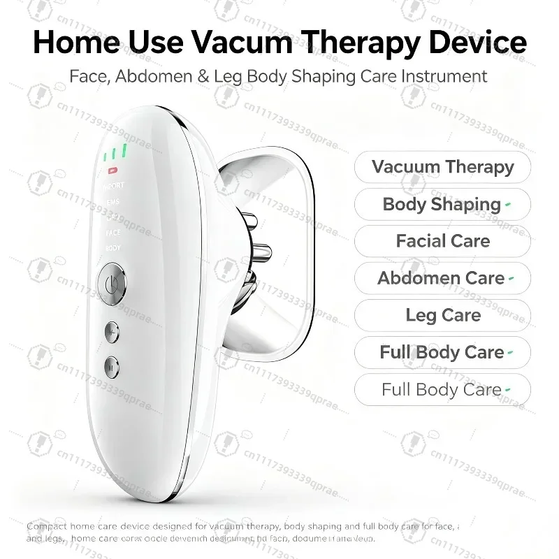 Electric Cupping Massager, Vacuum Negative Pressure Body Massage Device, Handheld Cupping Therapy Tool for Home Muscle Relax