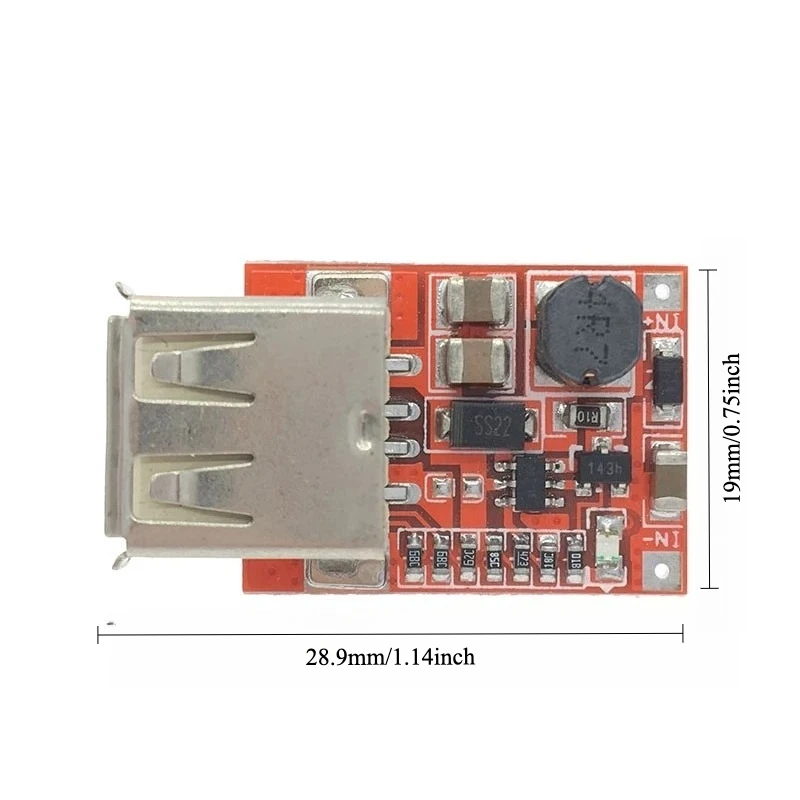 3pcs DC DC Boost Converter 3V to 5V 1A Step Up Module High Efficiency 96 for MP3 MP4 Phone Charger