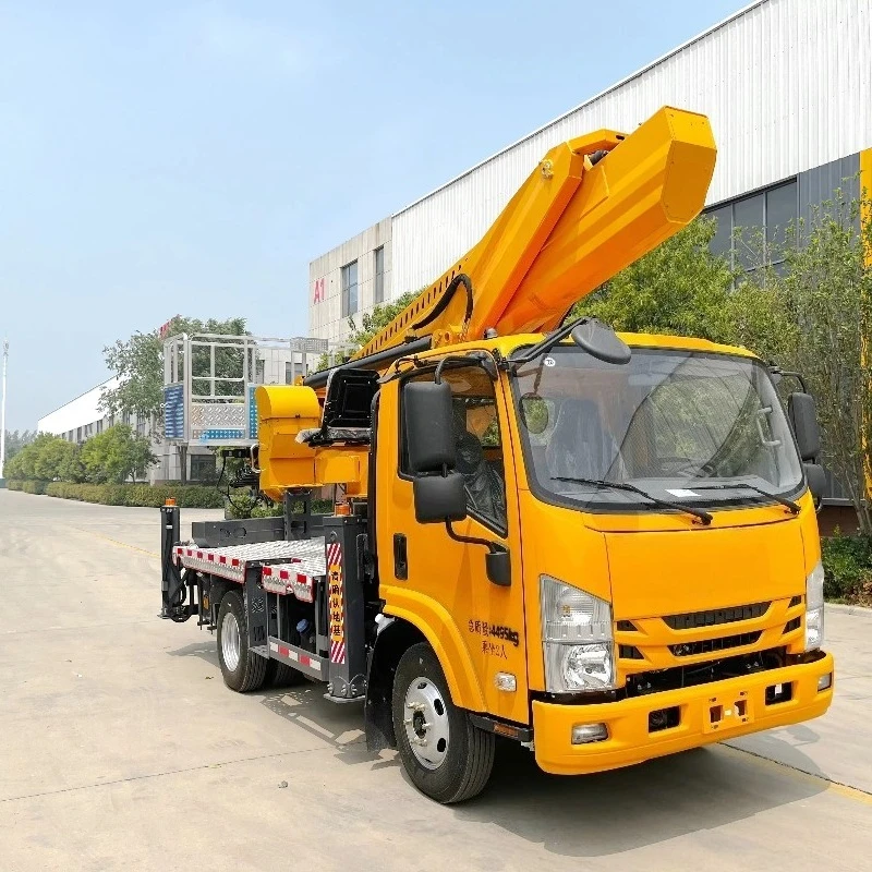 Manufacturer Aerial Work Platform 34m Isuzu Chassis Truck Parts Stock view 2