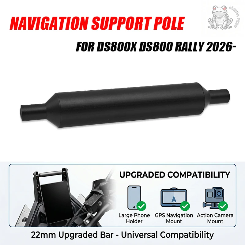 For VOGE Rally 800 DS800X Rally800 DSX 2026 Motorcycle Extended Bracket 22mm Phone Holder Navigation Bracket Accessories