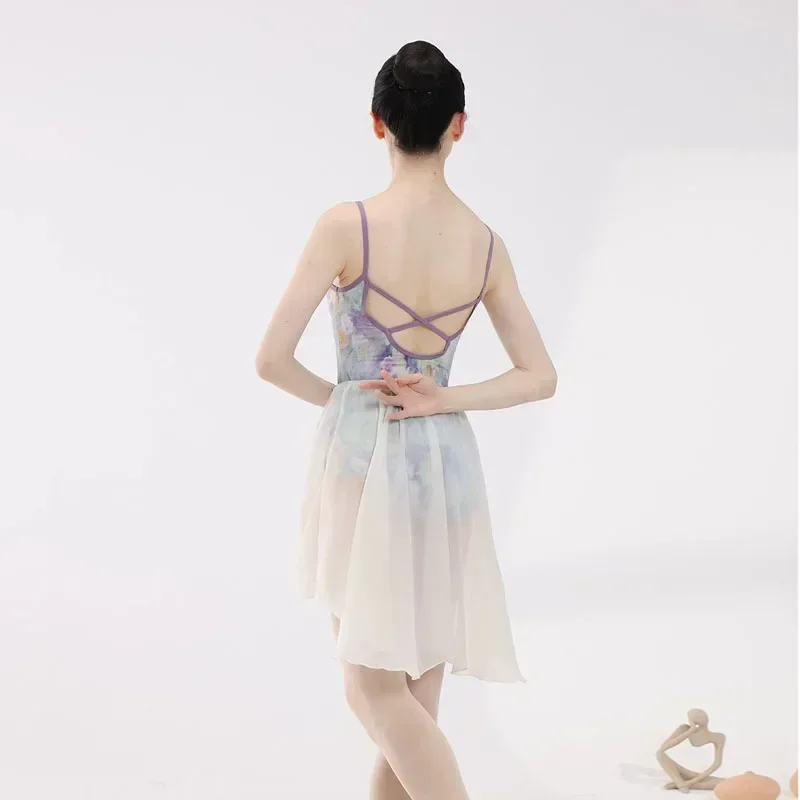 

Ballet Leotard Adult Ballet Skirt Dress Classic Dance Costume Swimsuit for Dancing Camisole Training Ballet Leotards For Women