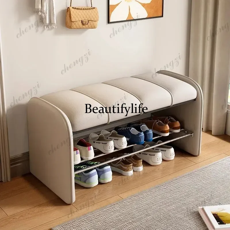 A73 Entrance Hall Stackable Shoe Cabinet With Seat Hallway Tower Bench Shoe Shelf Designer Living Room Sapateira Home Furniture
