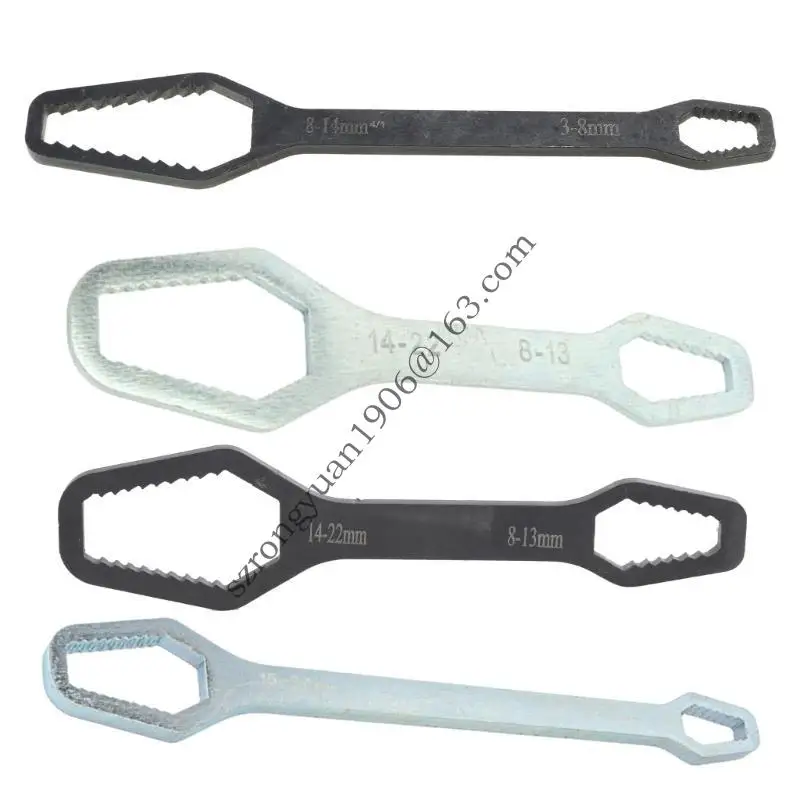 

High Strength Steel Wrench With Strong Torque Support For Diverse Applications Household Repairs Automotive Maintenance