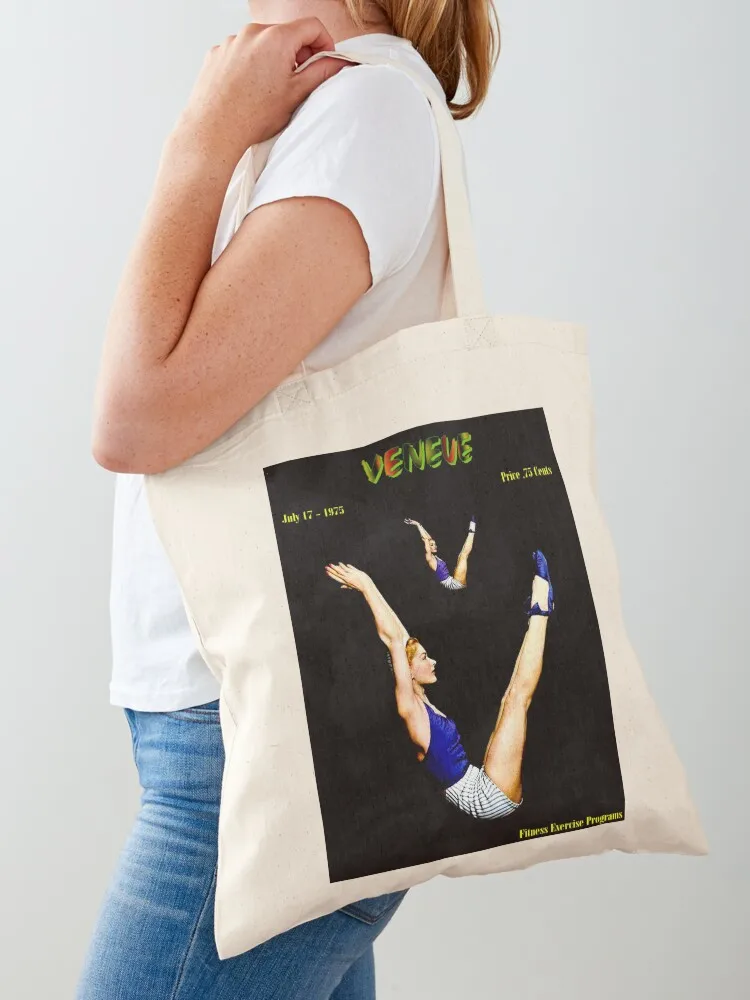 VENEUE : Vintage 1975 Magazine Advertising Print Tote Bag Shopper custom fabric bag canvas custom Canvas