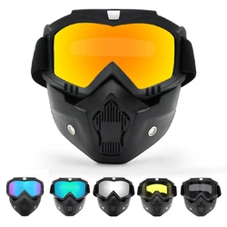 Motorcycle Helmet Glasses Masks Cycling Riding Motocross Sunglasses Ski Snowboard Eyewear Mask Goggles Helmet Tactical Windproof