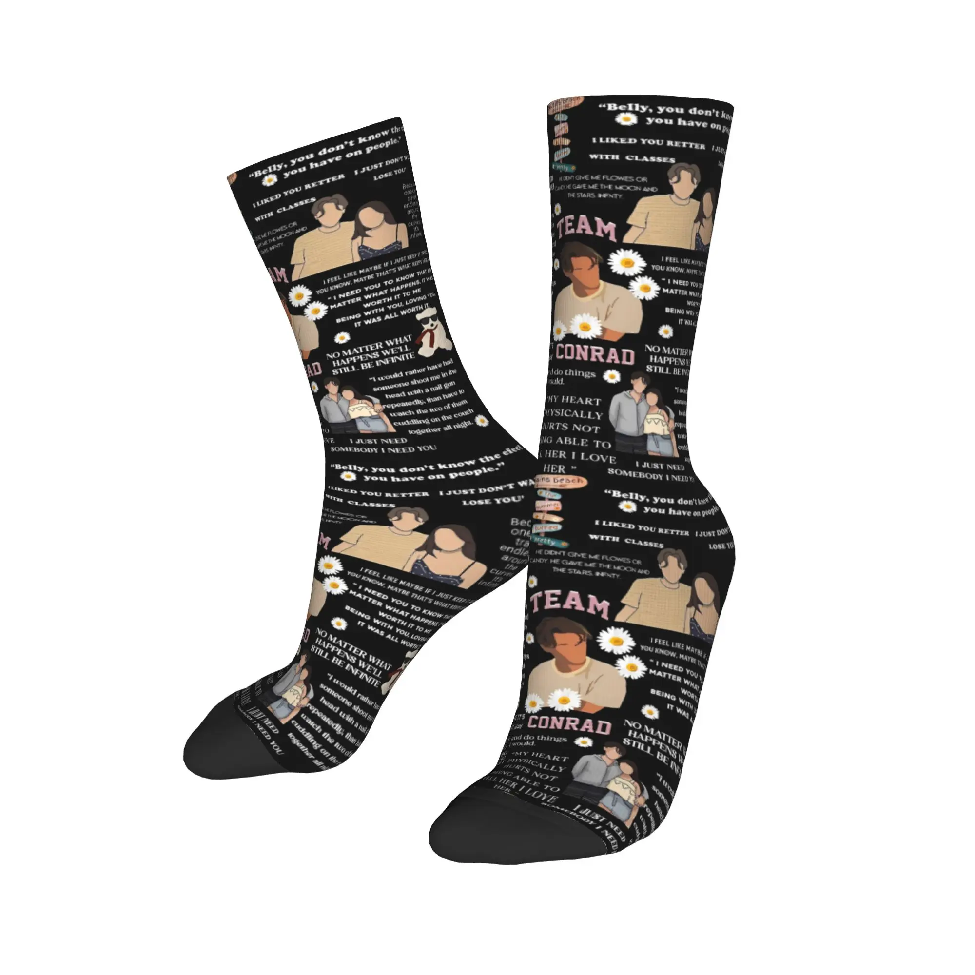 كوزينز فريق الشاطئ كونراد الصيف تحولت إلى جوارب جميلة مضادة للانزلاق زوجين الجوارب الدافئة الناعمة الشتاء الترفيه تسلق الجوارب