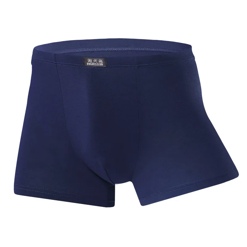 Bamboo Fiber Fabric Male Boxers Solid Breathable Soft Mens Underwear High Elasticity Man Cueca Calzoncillos Hombre Underpants