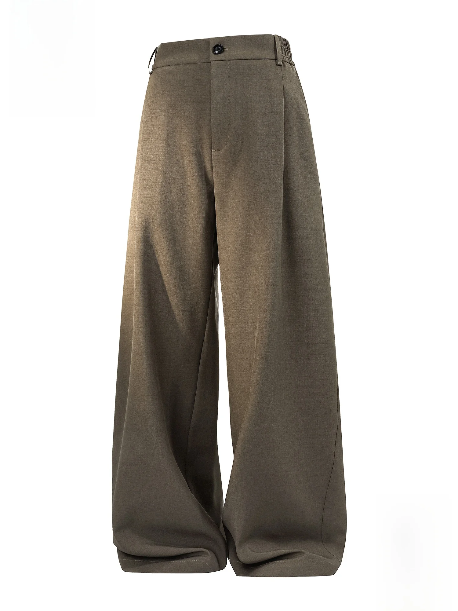 

Мужские повседневные брюки Paul Frank свободного прямого кроя, весна 2026, винтажные, струящиеся, комфортные, из полиэфирного волокна, немнущиеся