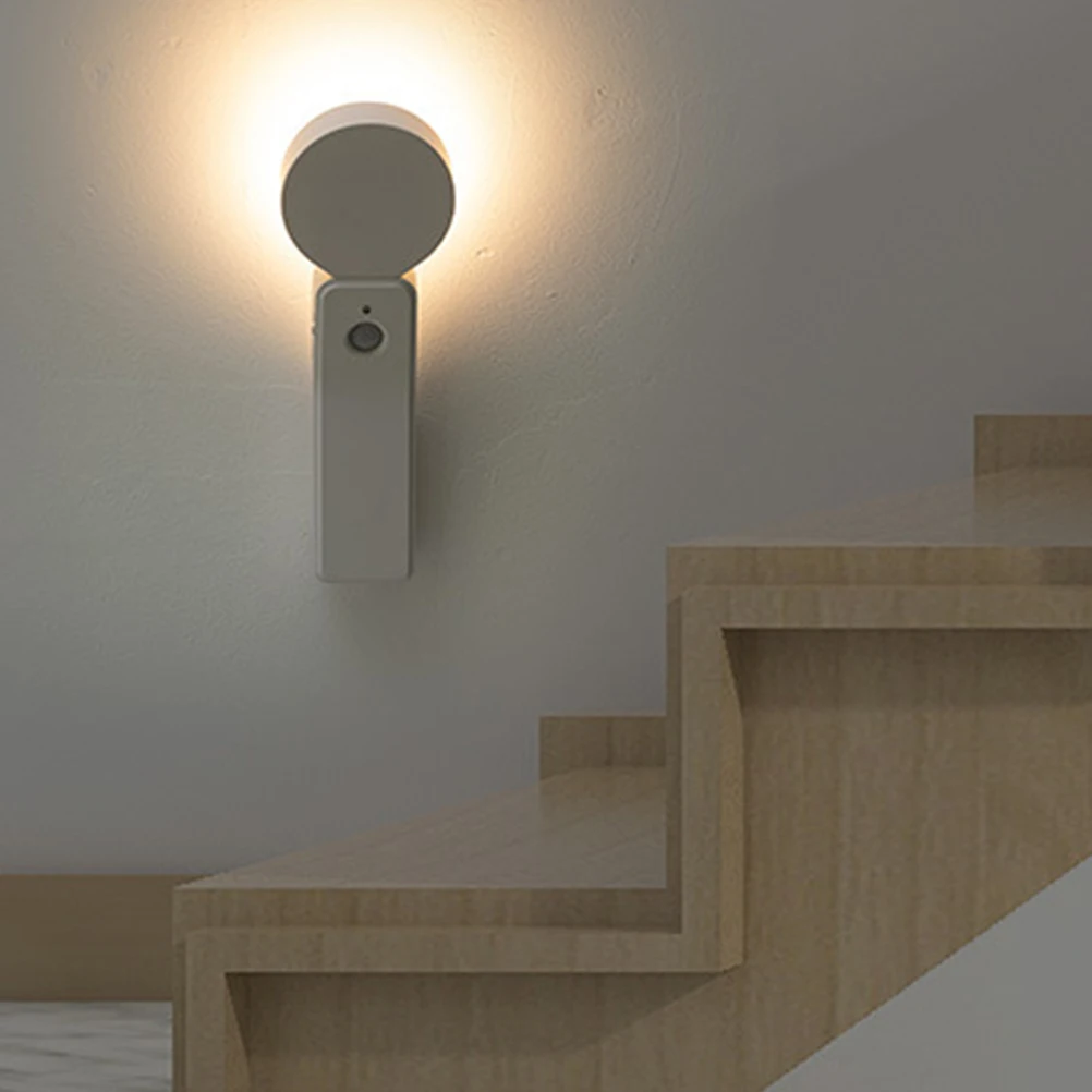 

1 Set Led Human Body Induction Night Light Smart Sensor Lamp For Bedroom Wardrobe Corridor Durable Wide Angle 0-5M Range Eye