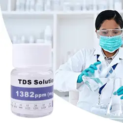 1413 Μs/cm Calibration Solution Standard EC Calibration Fluid Measurement Supplies 25ml Salinity Test Solution For Water Qualit