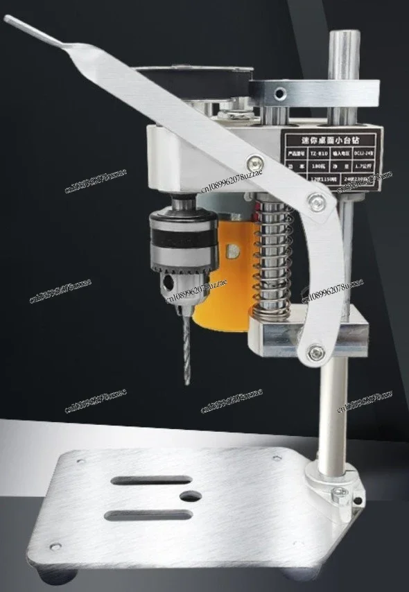 High Precision Miniature Bench Drill Portable Small Drilling Machine for Home Workshop and Hobby Processing