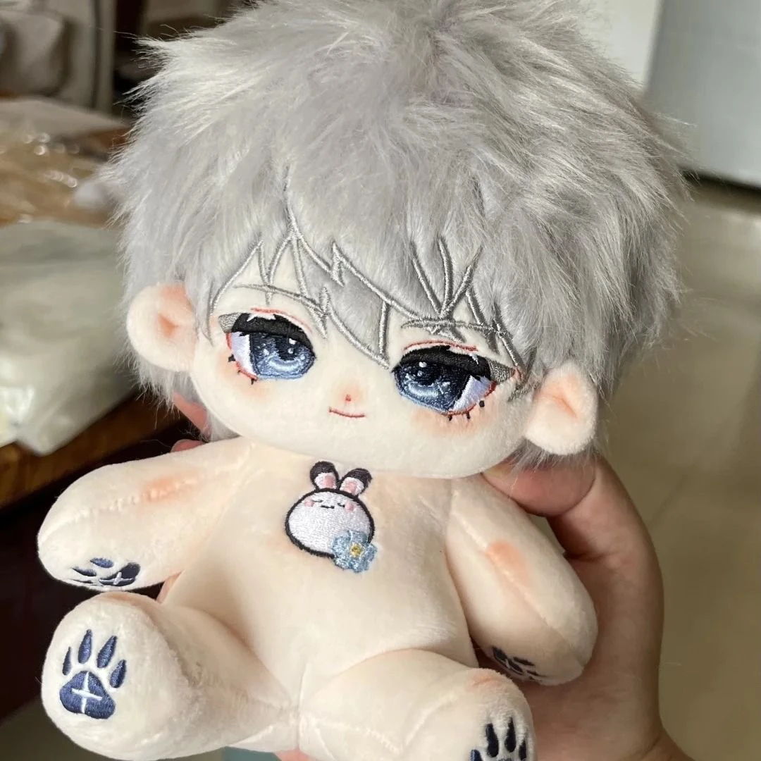 Anime Love and Deepspace Xavier Cosplay Cartoon Fluffy Cotton Maumet Cute Puppet Naked Baby Plaything Xmas Gift