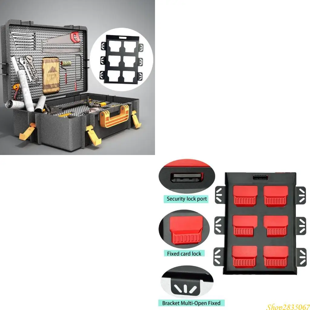 Mounting Plate For Packouts Half Plate for Tool Storage and Organization System 831F