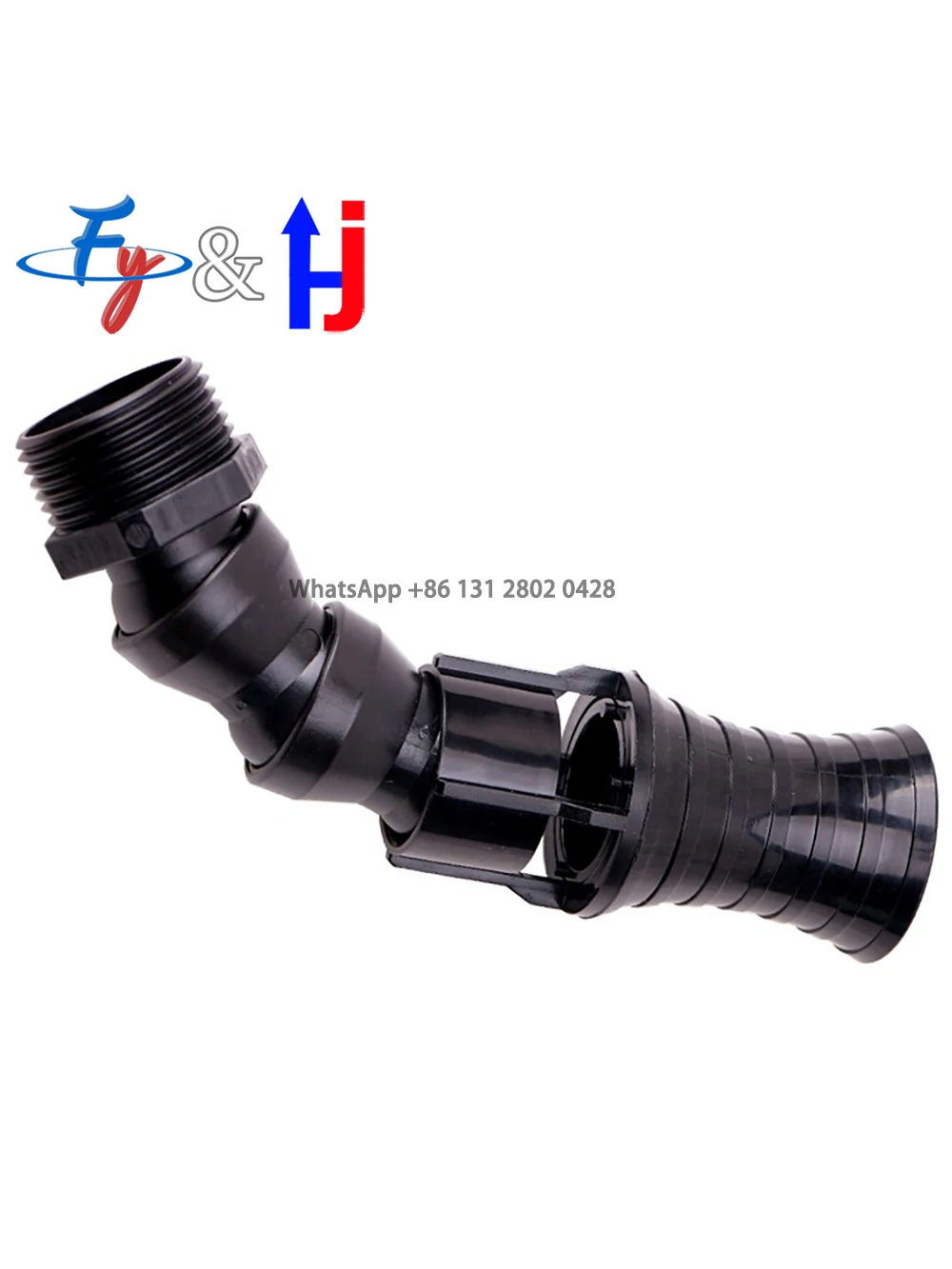 Fish Tank Outlet Vortex Flow Accelerator, Universal Adjustment Rotation, Enhanced Flow ABS Tornado Nozzle