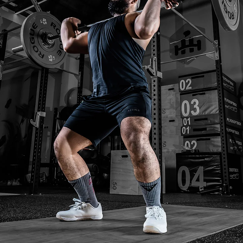 

Professional men's weight training shoes quality gym training shoes sports shoes men's mesh breathable squat shoes