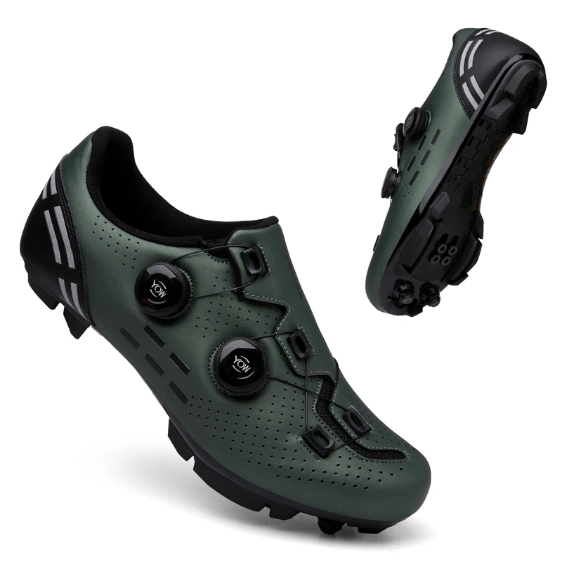 Hochwertige Fahrradschuhe Herren SPD selbstsichernde Rennrad-Sportschuhe Damen MTB Mountain rutschfeste Fahrradschuhe 36-47 – Detail 21