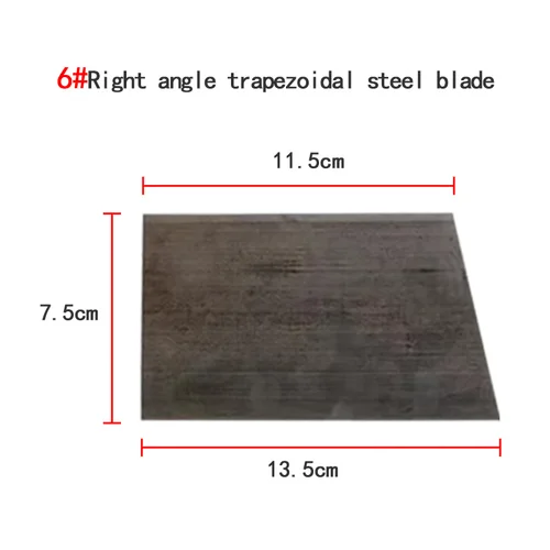 Imagen 2 del producto Cuchillo raspador de masilla de hierro, herramienta de nivelación de placa de hierro, herramienta de pintura de pintor de ceniza para coche, operación Manual imprescindible en el garaje