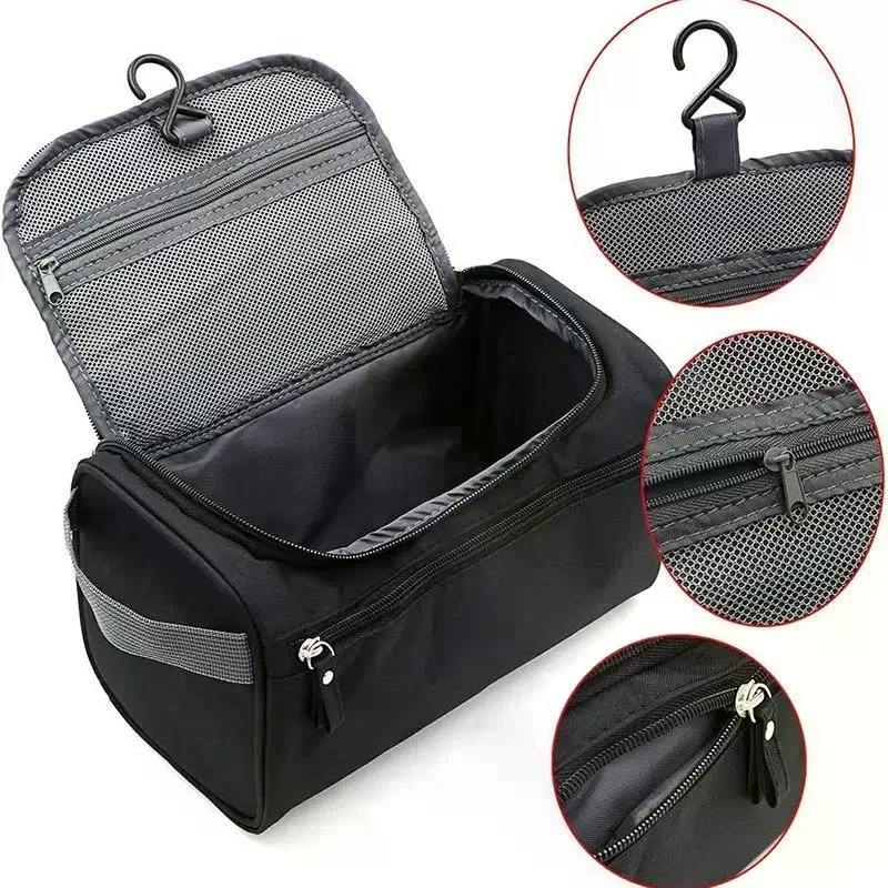 Outdoor Business Trip Men's Portable Travel Toiletry Bag Set, Large-Capacity Cosmetic Bag, Organizer Bag, Bath Bag