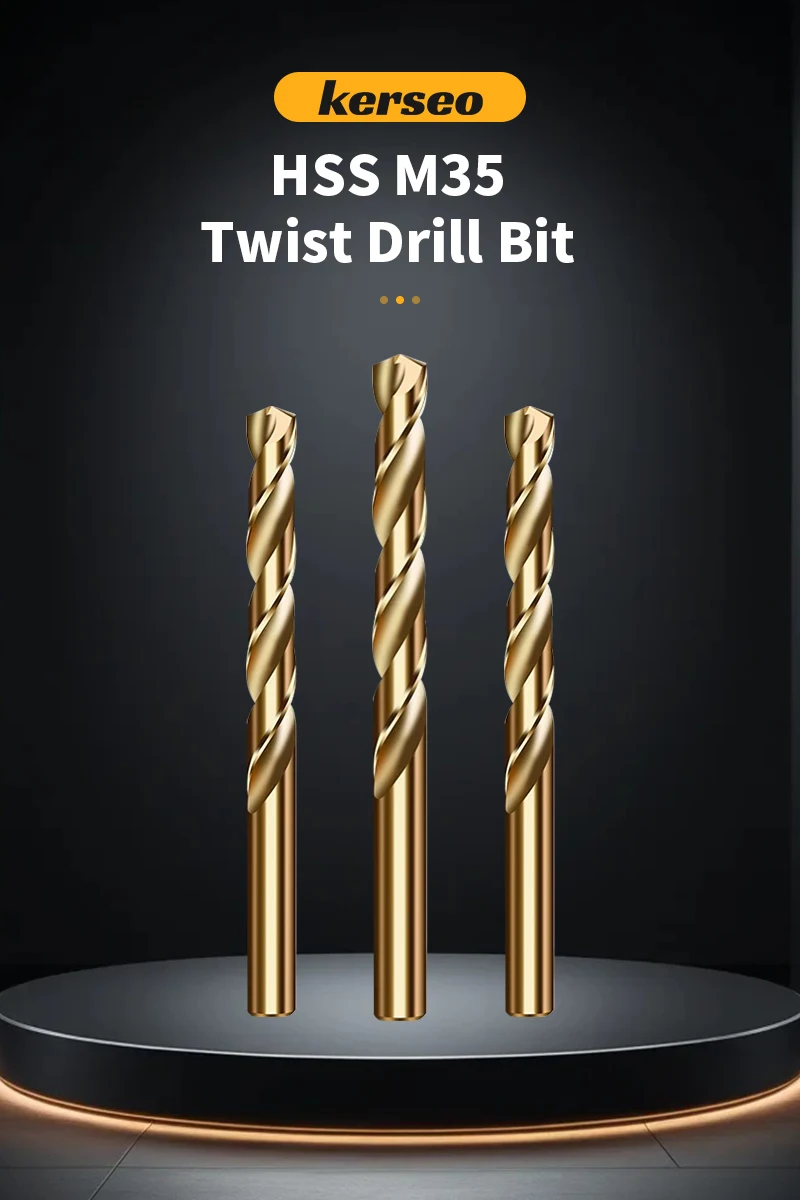 HSS Drill Bit M35 Cobalt High Speed Steel Twist Drill 1mm-13mm Tool Set Accessories For Metal Stainless Steel Iron Drilling Tool