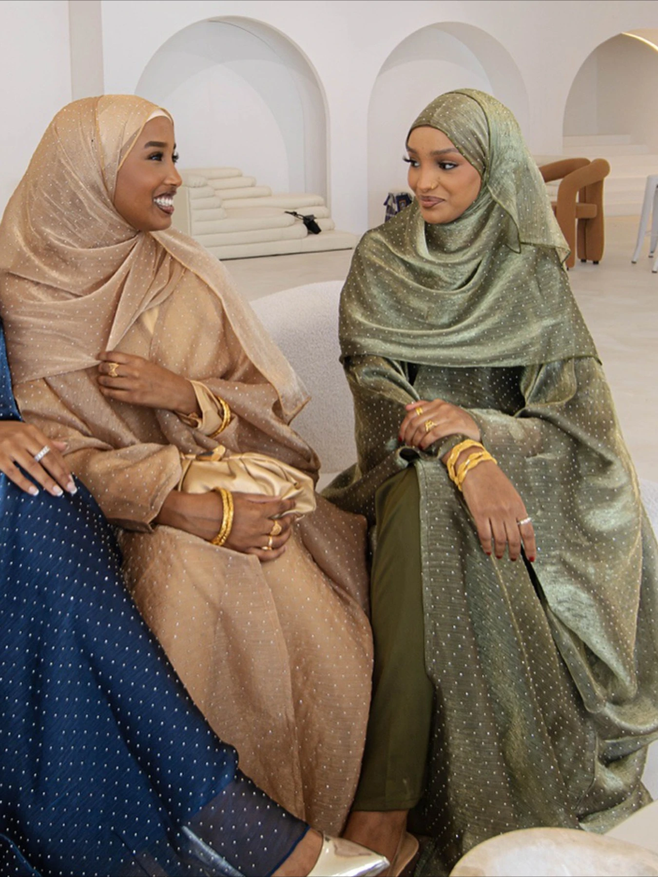 

Muslim Women Dress Abaya Scarf 3 Piece Set Diamond African Dresses Dubai Jalabiya Abayas Kaftan Vestidos Arab Long Robe Ramadan