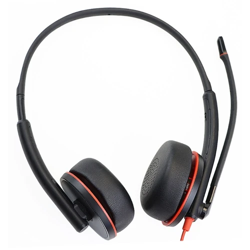 Imagen 2 del producto Almohadillas de esponja para auriculares Plantronics Blackwire C3220 3225/3210 C225 H251/261, almohadillas con reducción de ruido