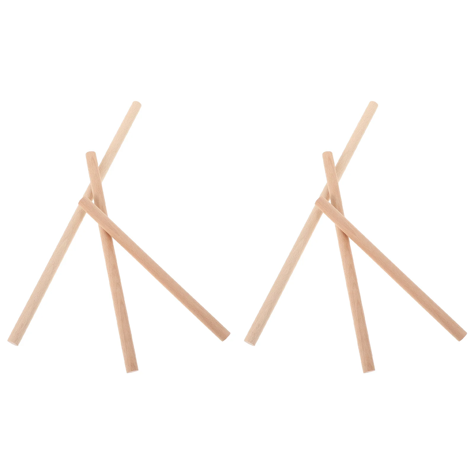 

6Pcs Tapestry Dowel Rods Durable Wooden Woven Rods for Knitting Beginners and Enthusiasts Easy to Use and Store