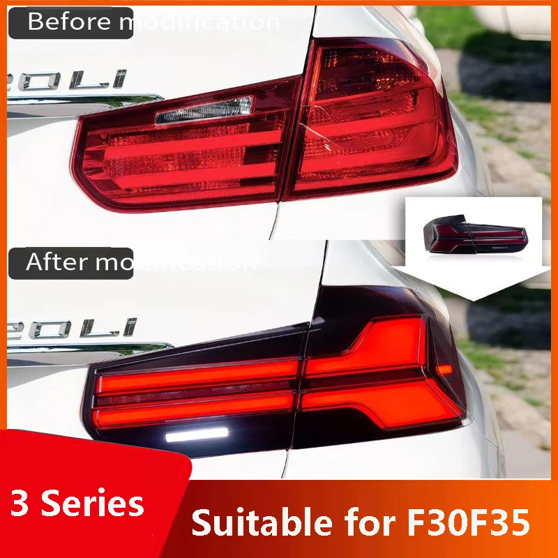 

Подходит для BMW 3 серии F30/F35, сборка задних фонарей 318, 320, 328, модифицированные светодиодные задние фонари M3, задние фонари G05.