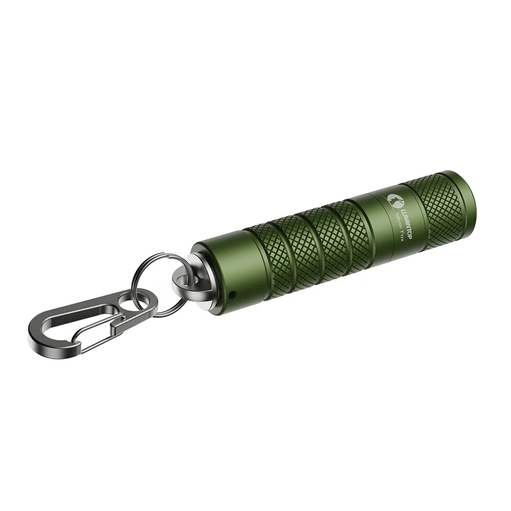 14500 mini flashlight with magnetic tail 760 lumens keychain flashlight Lumintop fox 5 modes with memory function