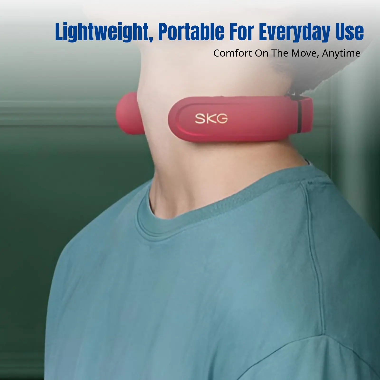 

Портативный массажер для шеи, низкий уровень вибрации, умный подогрев, для офиса, подарок для мужчин, женщин, пожилых людей