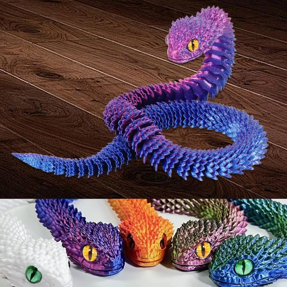3D Printed Snake Si… - image