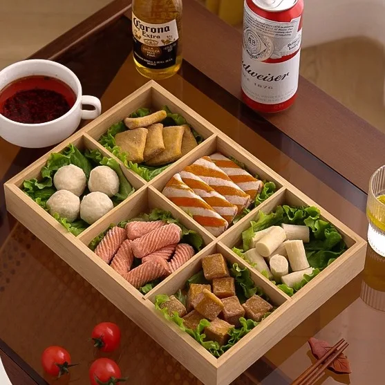 

Creative id Dining Utensils Commercial Hot Pot Restaurant Barbecue Store Beef Vegetable Meal Plate Assorted Dies