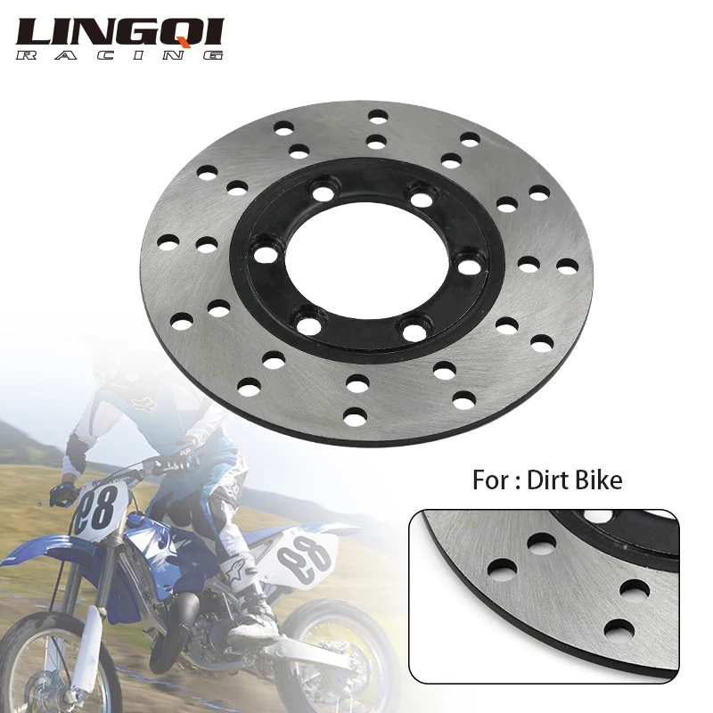 

LINGQI RACING передний и задний тормозной диск, ротор 110 мм для 50cc-125cc внедорожный картинг ATV Quad электрический велосипед, аксессуары для мопедов