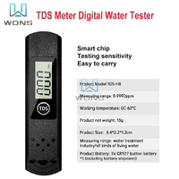 TDS-H8 Digital Water Tester 0-9990ppm Drinking Water Quality Analyzer Monitor Filter Rapid Test Aquarium Hydroponics Pools