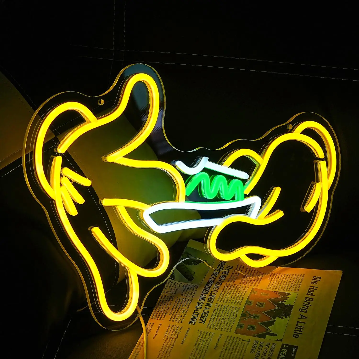 Holding Neon Sign for Wall Decor LED Neon Light Sign for Bedroom Living Room Shop Mall Supermarket Bar Man Cave Decoration
