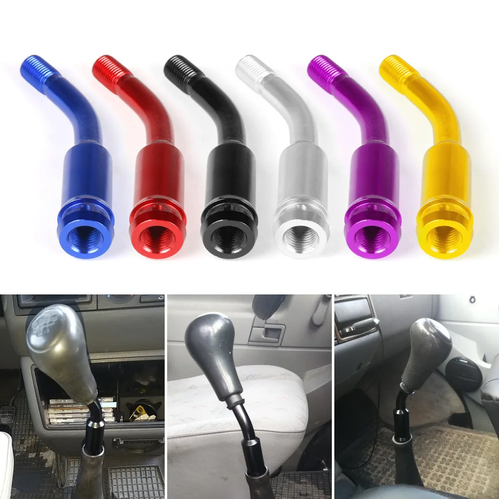 Car Modified Gear Lever Extension Rod Curved Extension Rod Racing Quick Shift Rod Suitable For VW T4 1990-2003