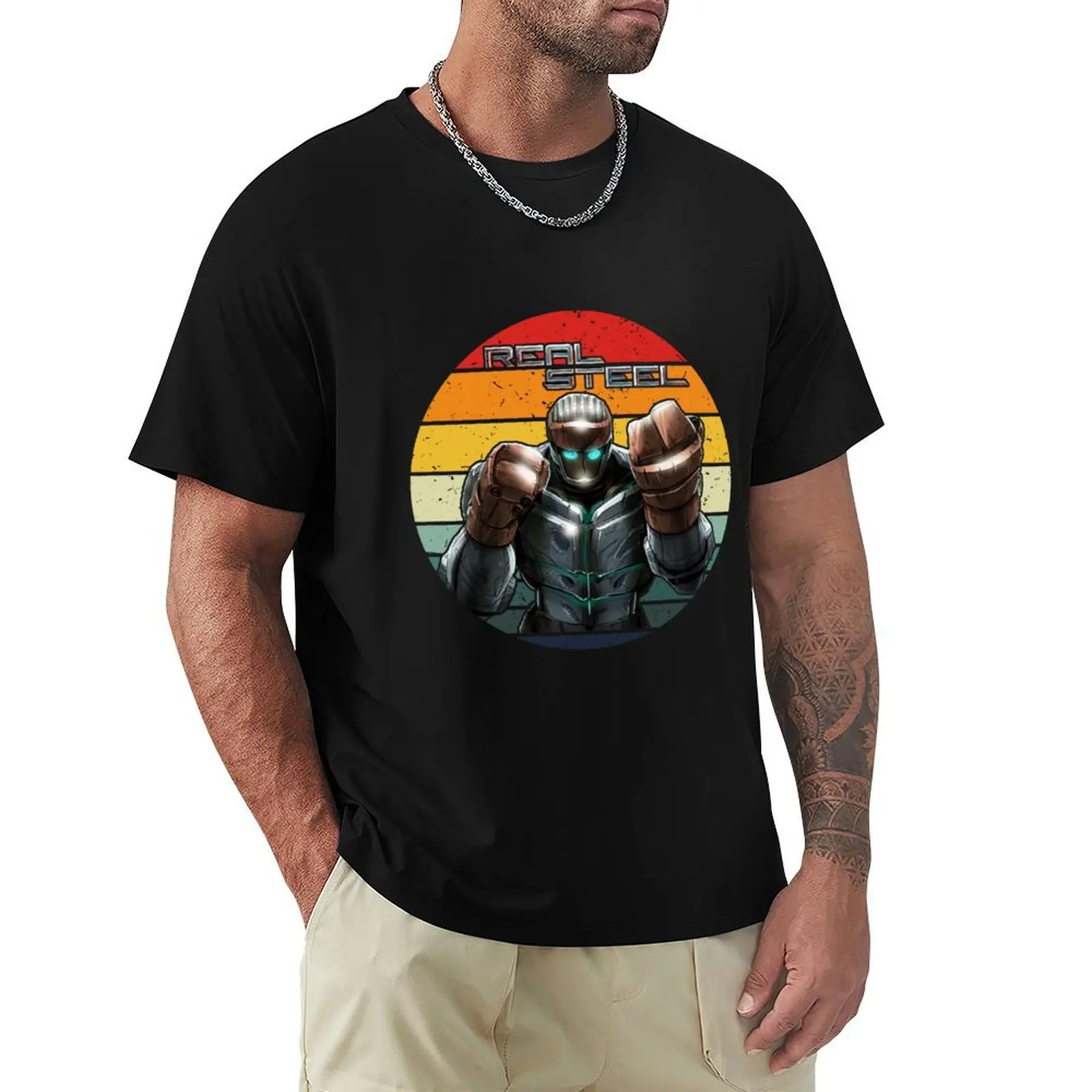 

Real Steel Vintage T-Shirt shirts graphic tees tees t shirt men
