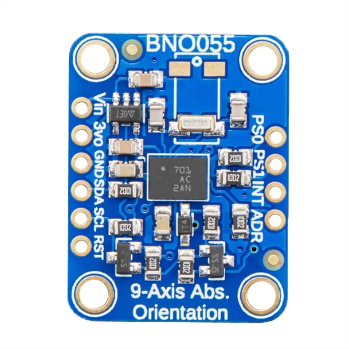 

BNO055 9-DOF Breakout Sensor Module SiP Accelerometer Gyroscope Triaxial Geomagnetic Magnetometer