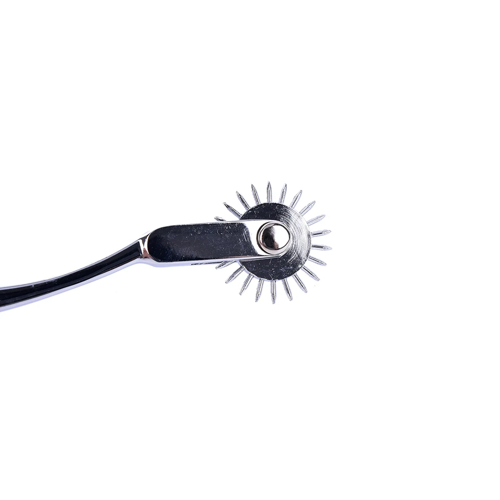 New Nipple Clitoris BDSM Lesbian Women Stainless Steel Pinwheel Needles Wheel Roller Submissve Fetish Sex Slave Kit Sex Toy Shop 3