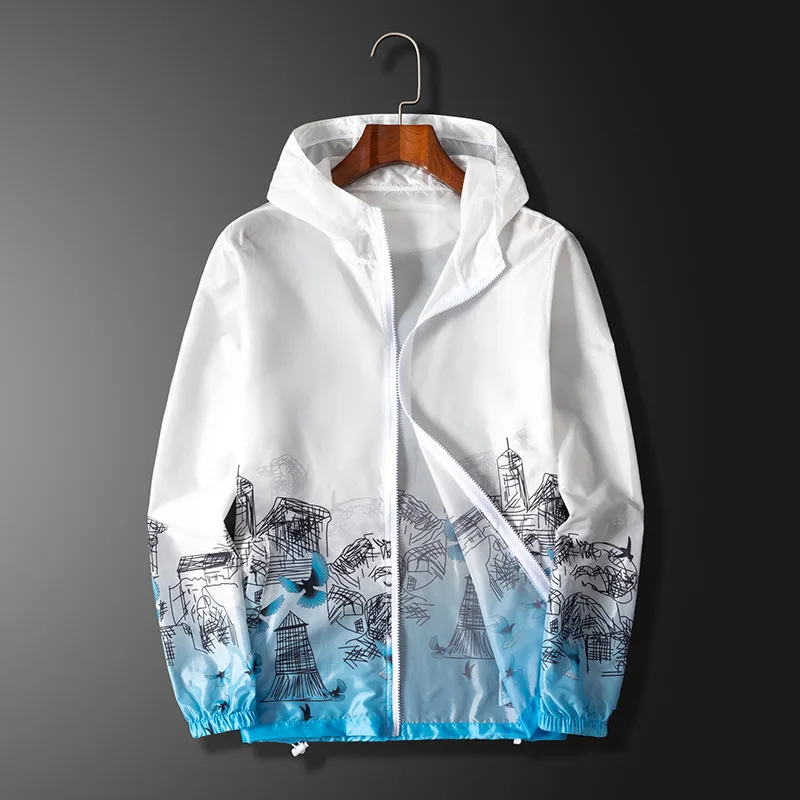 Fishing Jacket Thin Hooded Fishing Clothes Anti-UV Breathable Fishing Clothing Skin Quick Dry UV Protect Shirt Outdoor Sports