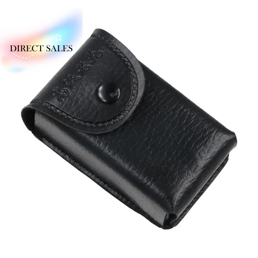 

Glasses Storage Bag PU Leather Wearable Belt Glasses Case Waistpack Glasses Box Presbyopic Glasses Case Fold Glasses Case
